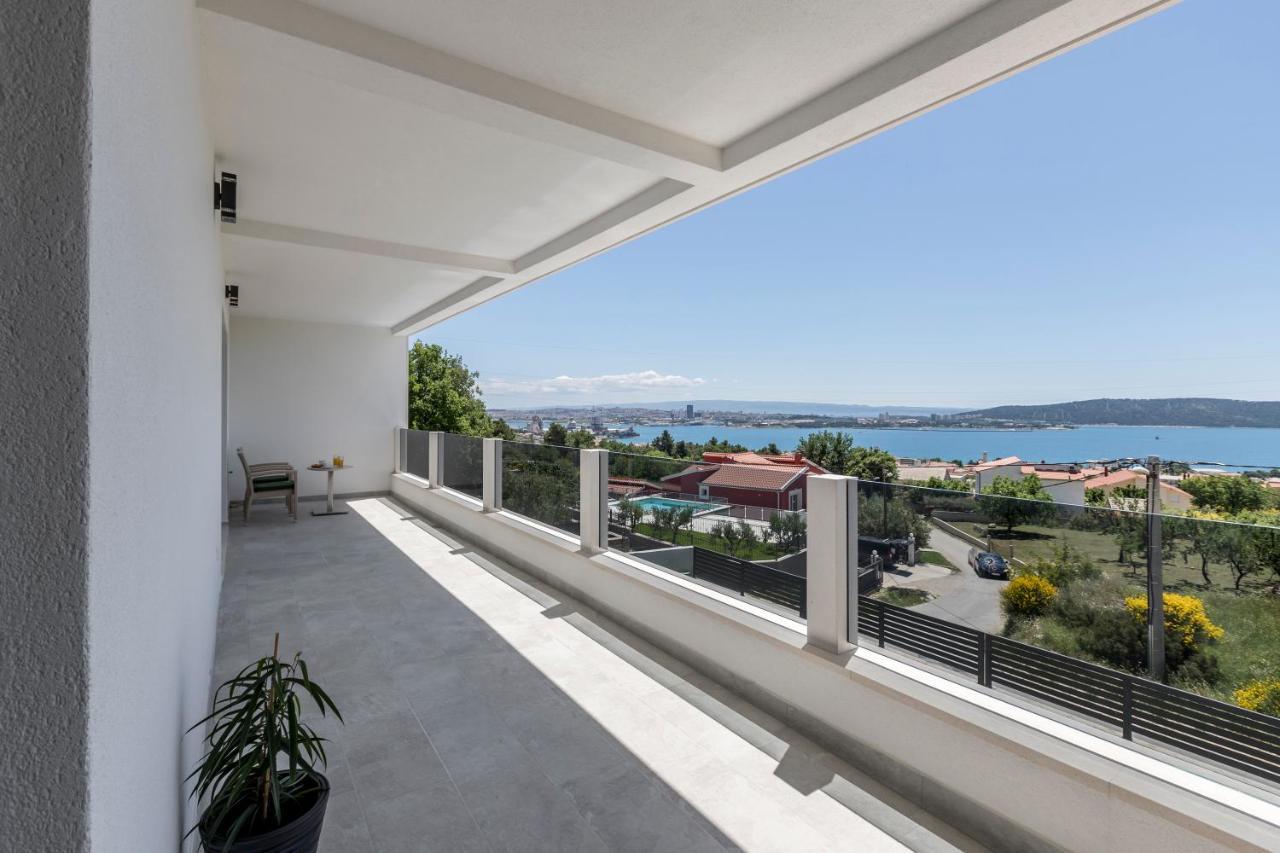 Luxury Villa La Nonna Ana - Heated Pool, Sea View, Near Split Kastela Dış mekan fotoğraf