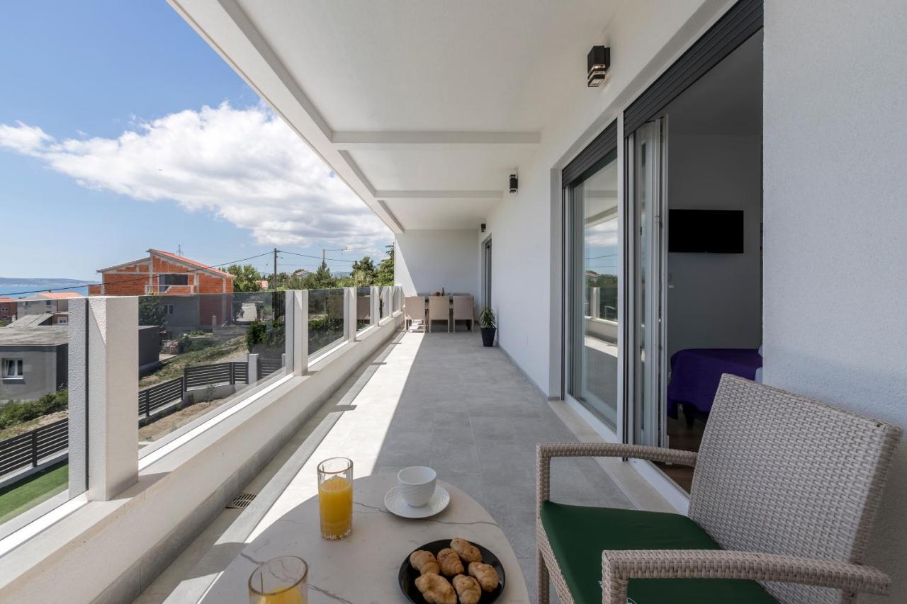 Luxury Villa La Nonna Ana - Heated Pool, Sea View, Near Split Kastela Dış mekan fotoğraf
