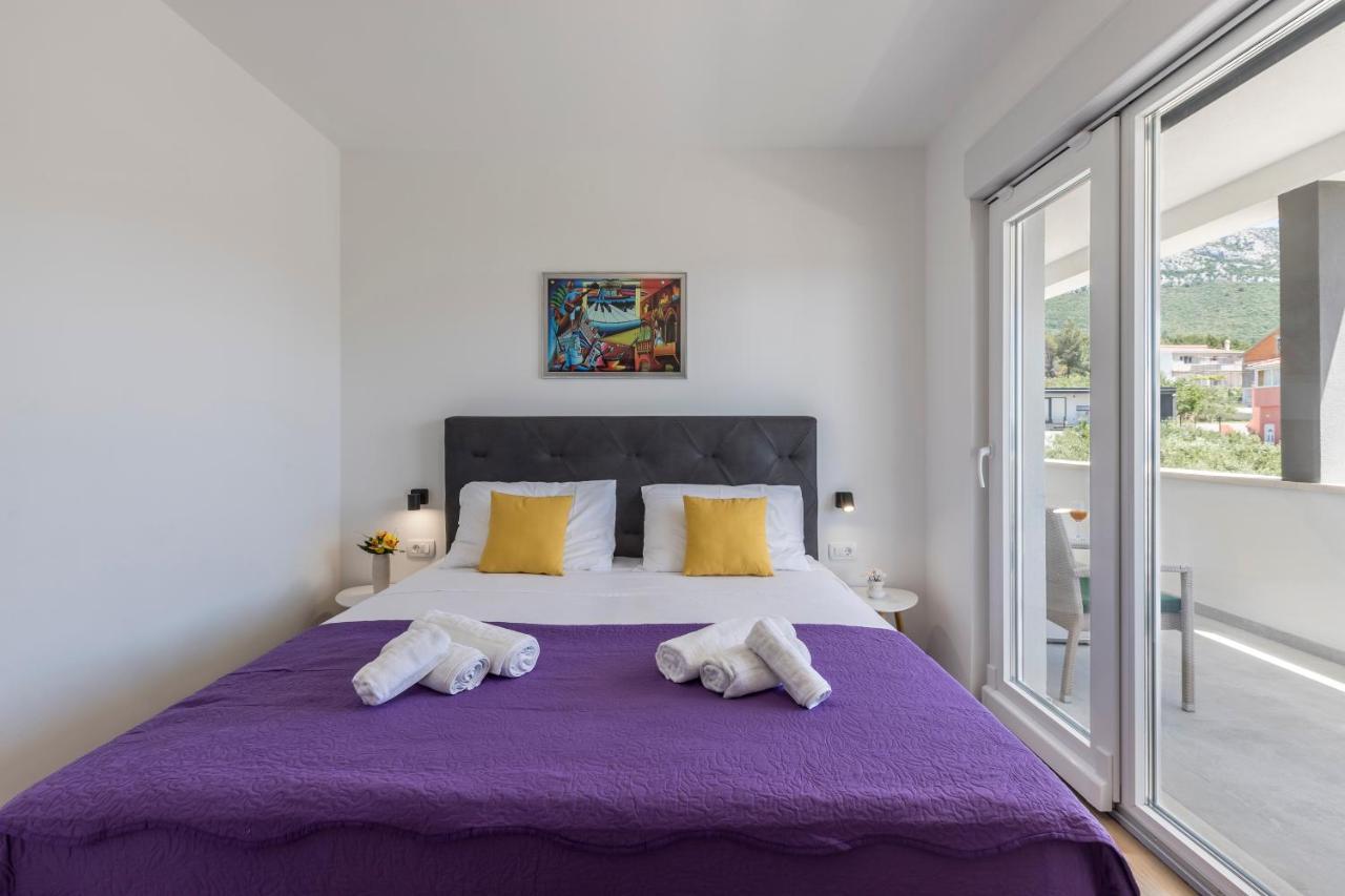 Luxury Villa La Nonna Ana - Heated Pool, Sea View, Near Split Kastela Dış mekan fotoğraf