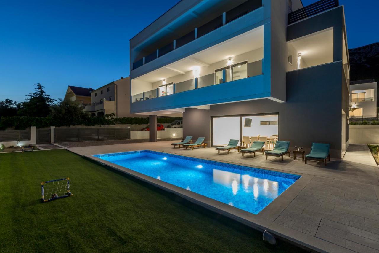 Luxury Villa La Nonna Ana - Heated Pool, Sea View, Near Split Kastela Dış mekan fotoğraf
