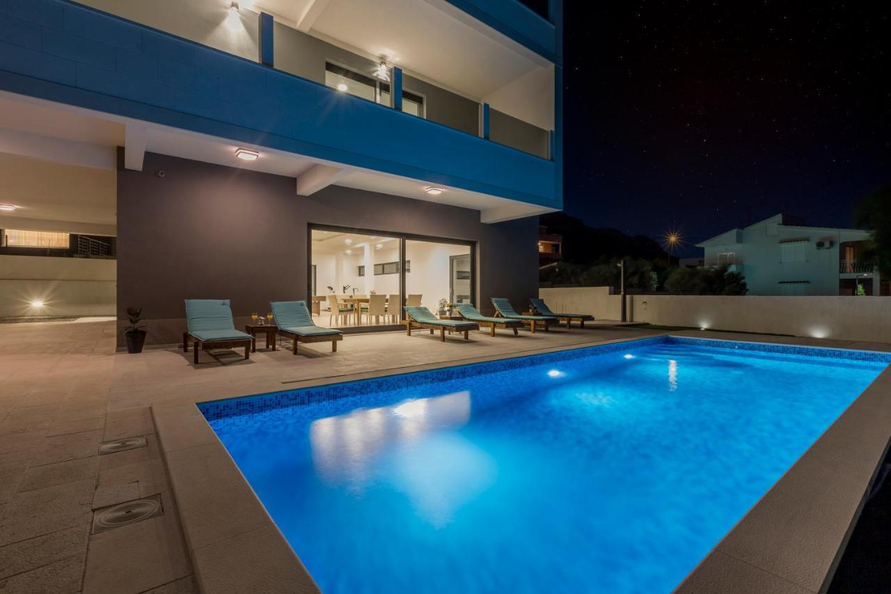 Luxury Villa La Nonna Ana - Heated Pool, Sea View, Near Split Kastela Dış mekan fotoğraf