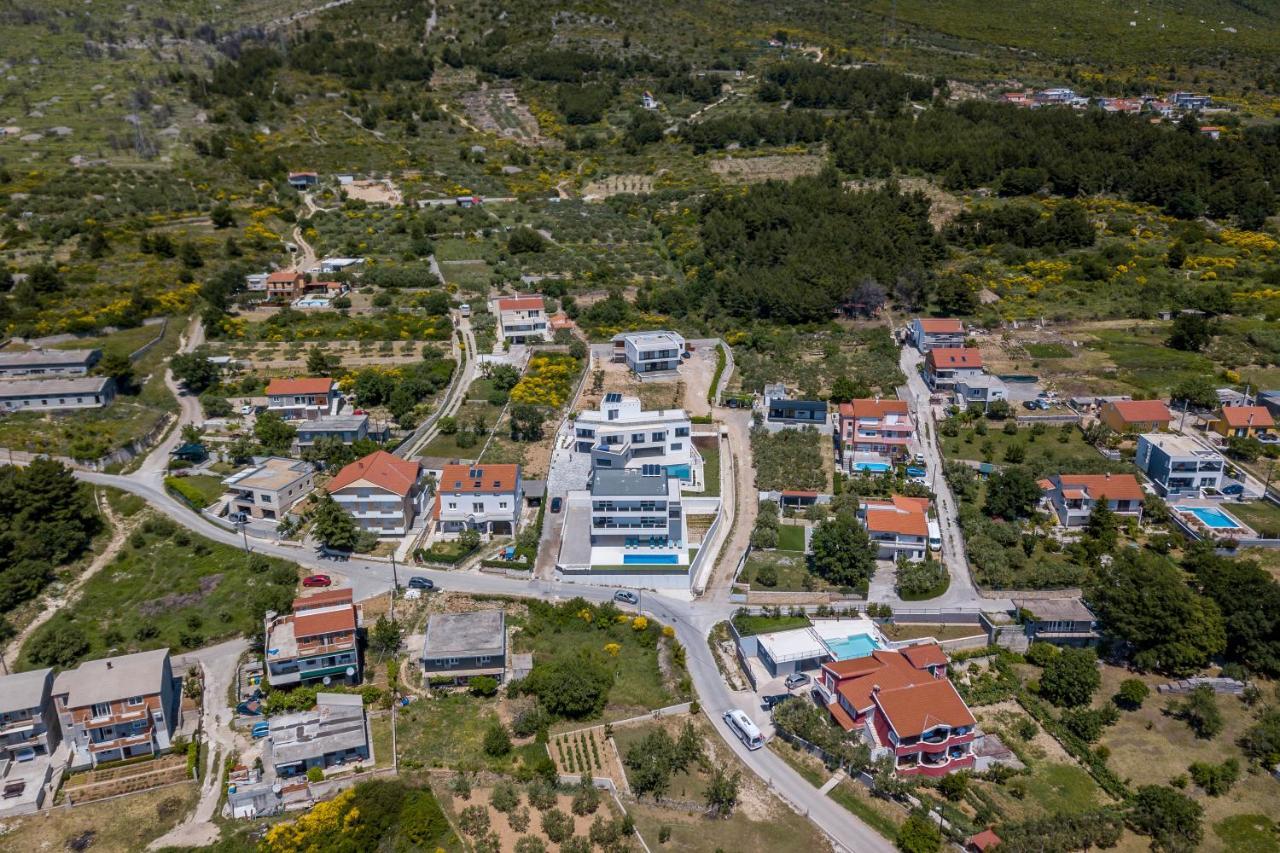 Luxury Villa La Nonna Ana - Heated Pool, Sea View, Near Split Kastela Dış mekan fotoğraf